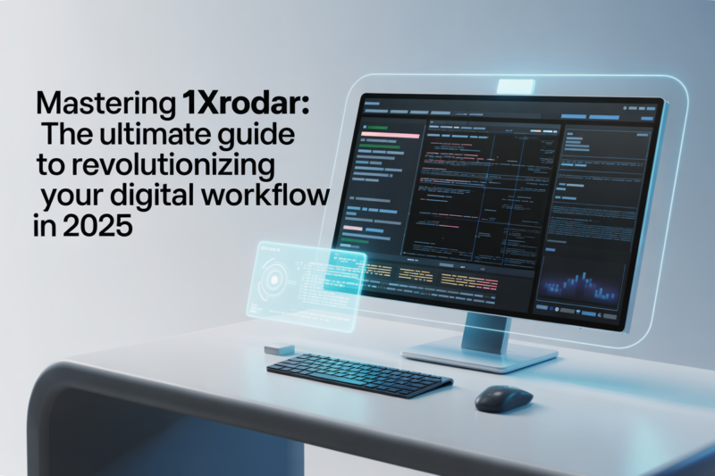 Mastering 1xrodar: The Ultimate Guide to Revolutionizing Your Digital Workflow in 2025